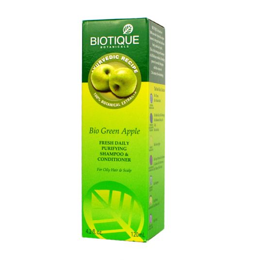 Шампунь для жирных волос BIO Green Apple 120 мл Шампунь для жирных волос BIO Green Apple 120 мл
