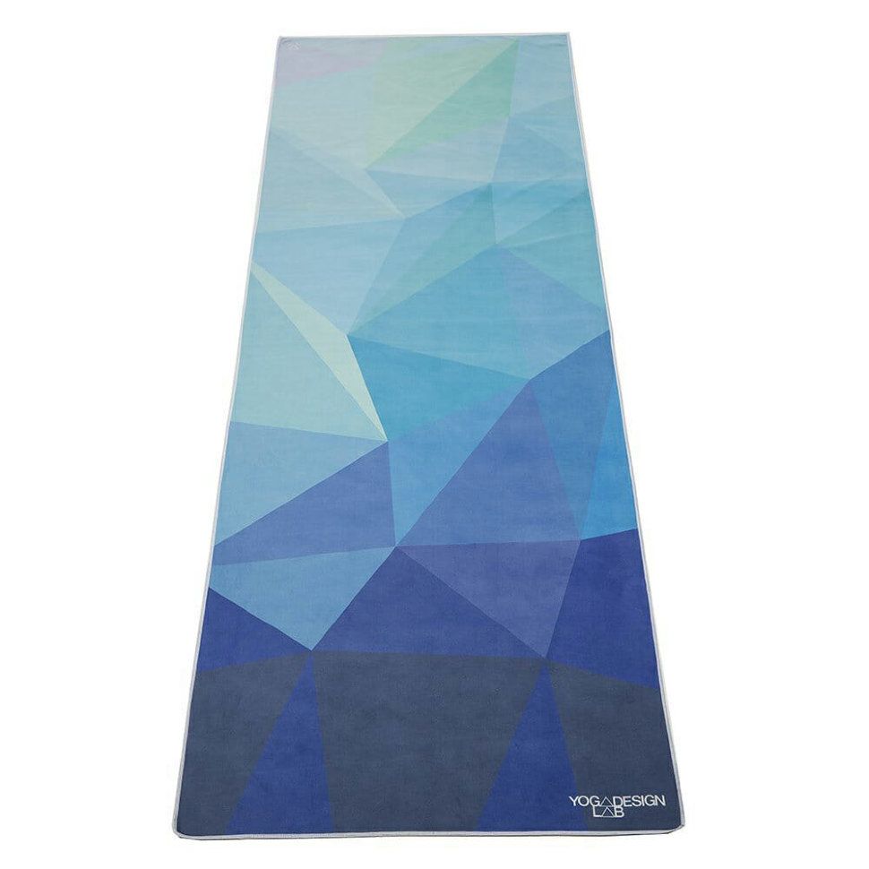 Полотенце для йоги Grip Mat Towel Geo Blue, 61 x 183 см