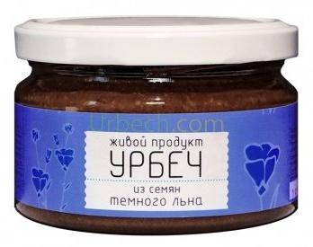 Урбеч из семян черного льна, 200 г Урбеч из семян черного льна, 200 г