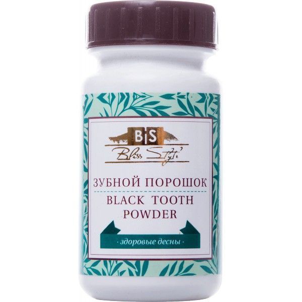 Зубной порошок Черный, 50г Зубной порошок Черный, 50г
