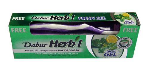 Зубная паста HERB'L мята и лимон Dabur Зубная паста HERB'L мята и лимон Dabur