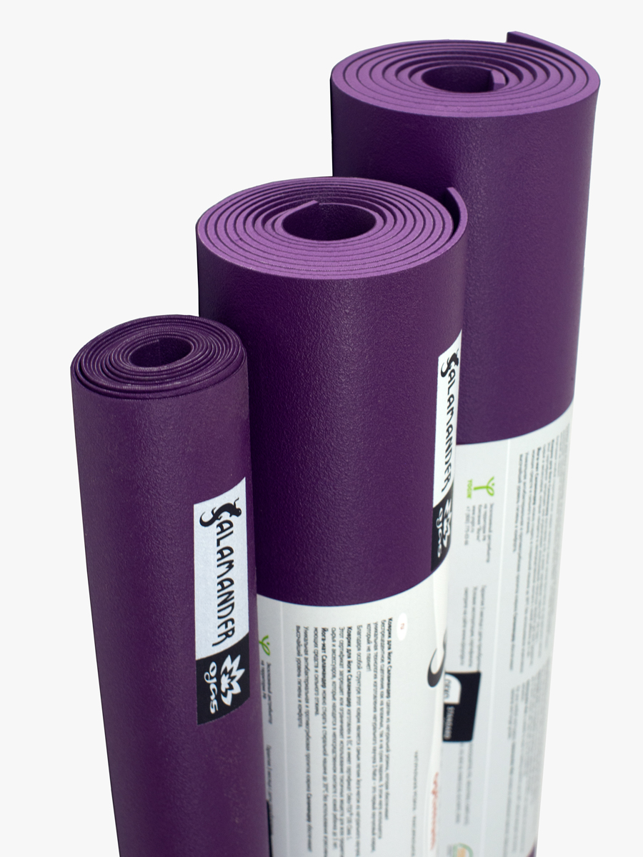 Коврик для йоги OJAS Salamander Slim 60*0,13 см