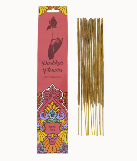 Благовония Pushkar Sunny Flora 15гр. Благовония Pushkar Sunny Flora 15гр.