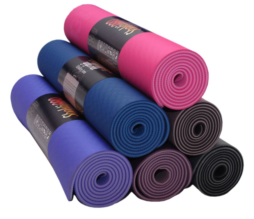Мягкий и нескользящий коврик для йоги Shakti New