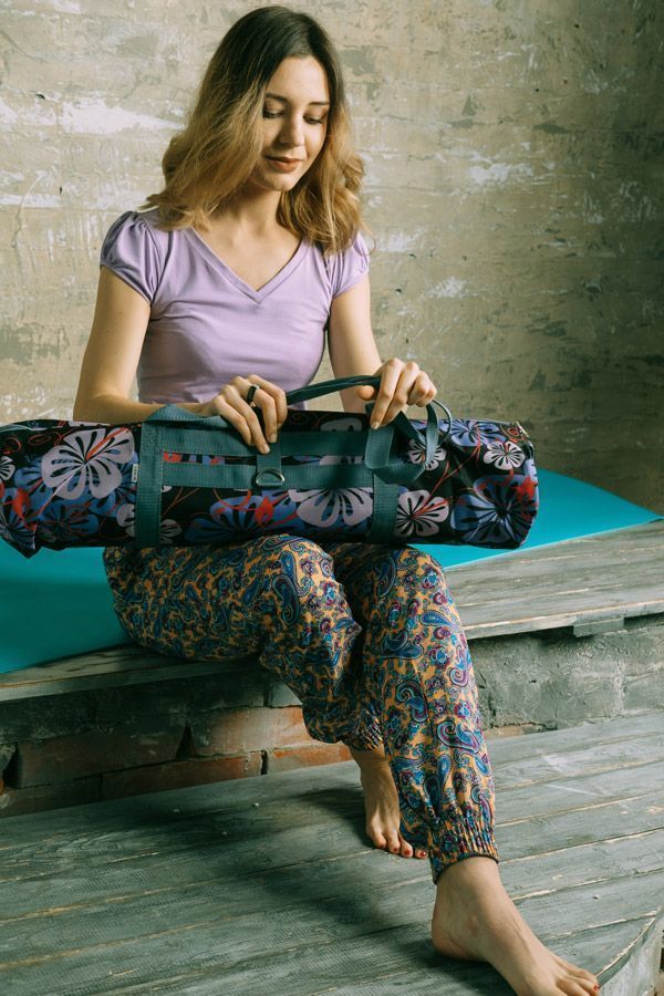 Сумка для йога-коврика - Nidra Plus Design, расцветка Гавайи