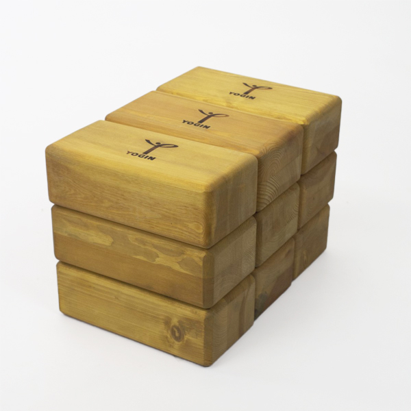 деревянный блок для занятия йогой
