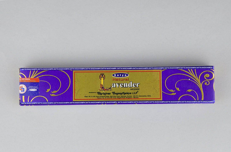 Благовония Satya Natural Lavender 15 гр