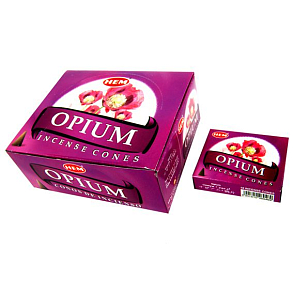 HEM конусы благовония Opium МАК