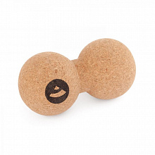 Массажный шарик двойной Cork Peanut 16*8 cm