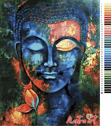 Набор для рисования Mantra Art Лик Будды