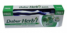 Зубная паста HERB'L базилик Dabur