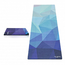 Коврик для йоги YogaDesignLab Travel Mat Geo Blue 178*61*0,1 см