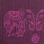 Mandala Elephant лила Mandala Elephant лила