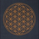 Anthracite Flower of Life Anthracite Flower of Life